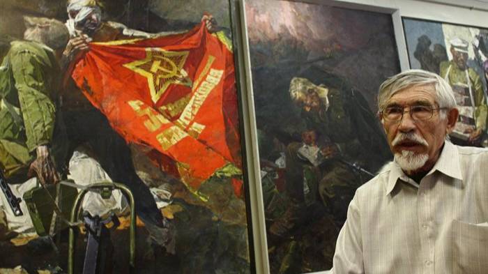 "Война глазами художника". Картины  Виктора Сафронова о Великой Отечественной войне.