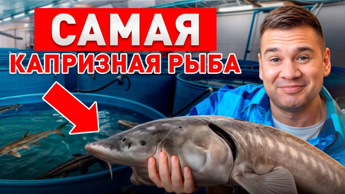 Как вырастить рыбу весом в ТОННУ? | Разведение стерляди, осетра, форели | Своя еда |Рыбное хозяйство