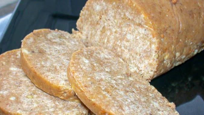 Сливочное полено с кокосом.