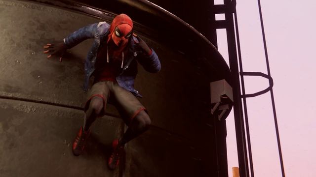 Marvels Spider Man Miles Morales Сопровождение Конвоя Драка с Носорогам #1