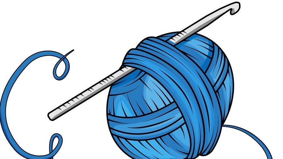 Вяжу из остатков. Видео 1