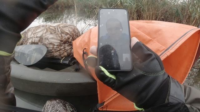 КАЯК ДЛЯ ОХОТЫ НА БОЛОТЕ / ОХОТА НА УТОК АДЫГЕЯ