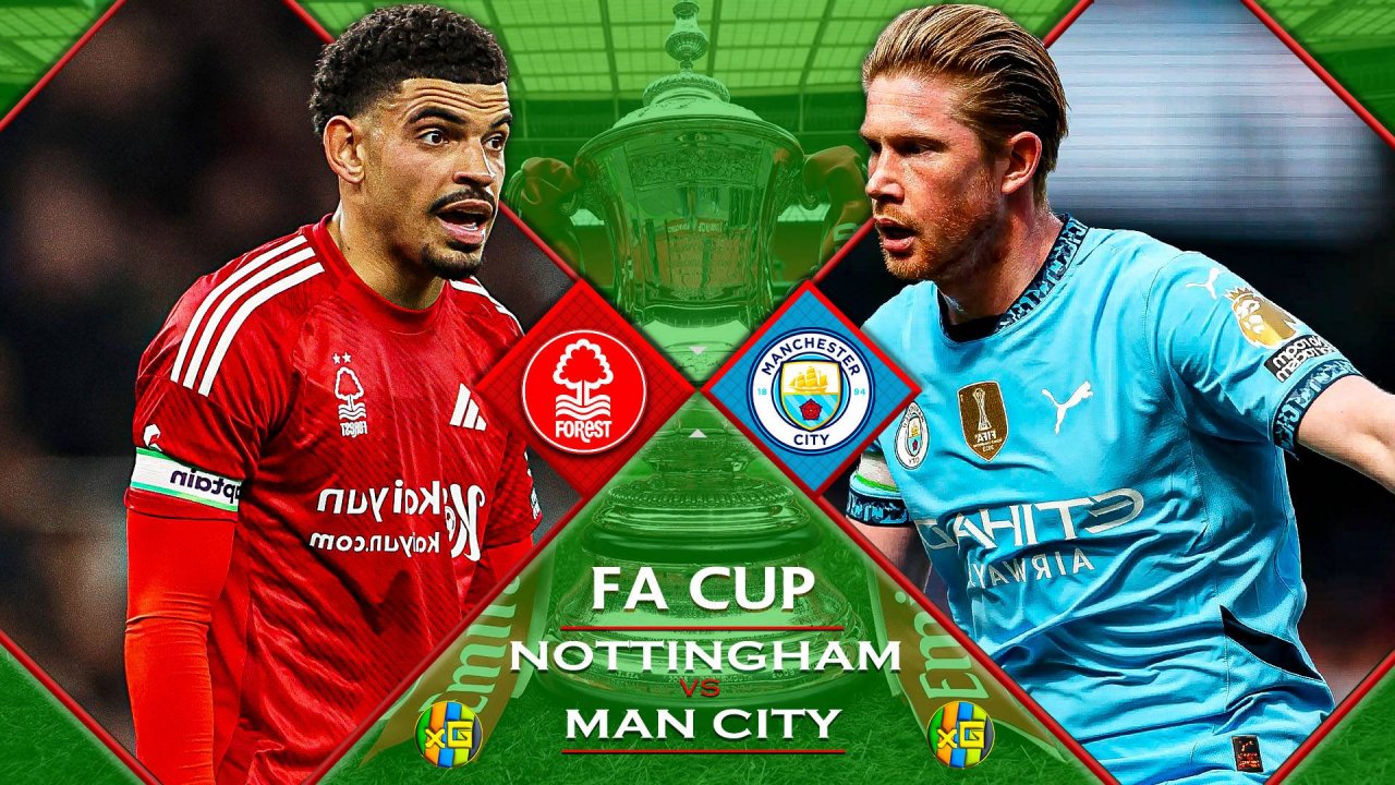 Ноттингем Форест - Манчестер Сити | 27.04.2025 | Футбол | FA CUP | Прямая трансляция | xG