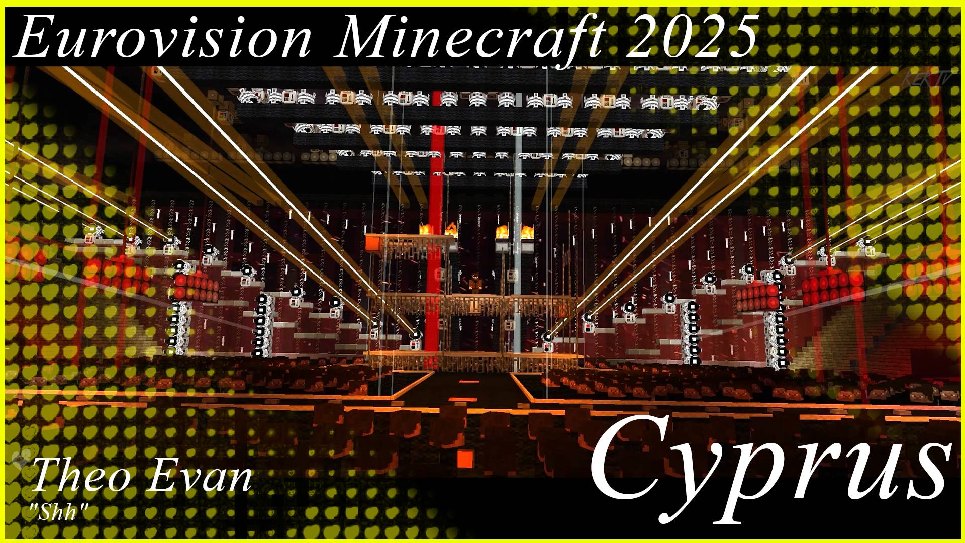 Eurovision Minecraft 2025 - Cyprus - Theo Evan - "Shh"
