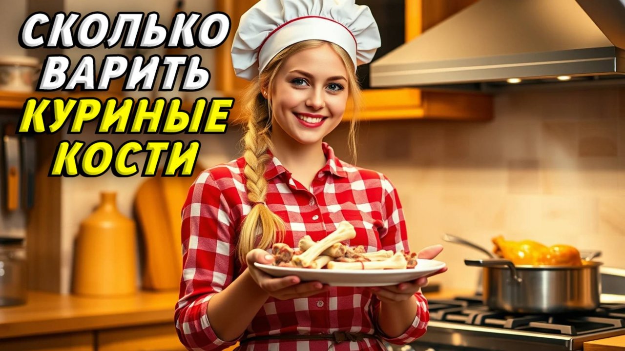 Сколько варить куриные кости