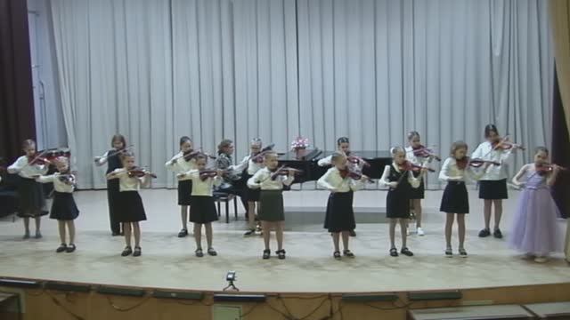 Отчетный концерт струнного отдела ДШИ "Гармония" (г. Тюмень)