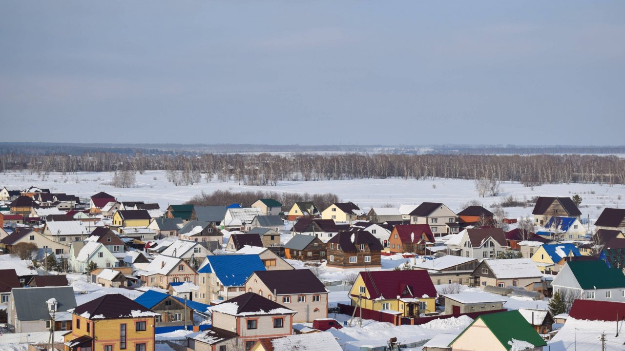 Новоалтайск. Вид на город (Ракурс-7). Микрорайон Северный.
