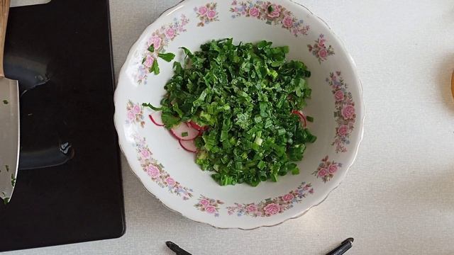 Салат из редиски Хрустящий Вкусный И Очень простой Это надо приготовить