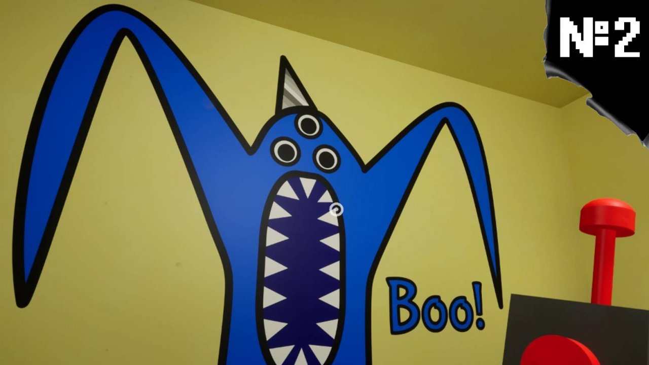 Garten of Banban. Серия №2. Паук следит за мной. Получил по башке!