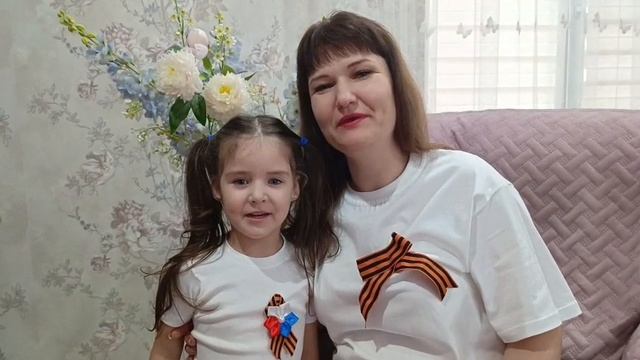 2025.Рубрика "Песни военных лет".
Приняла участие воспитанница группы "Зайчик" Кургузскина В.