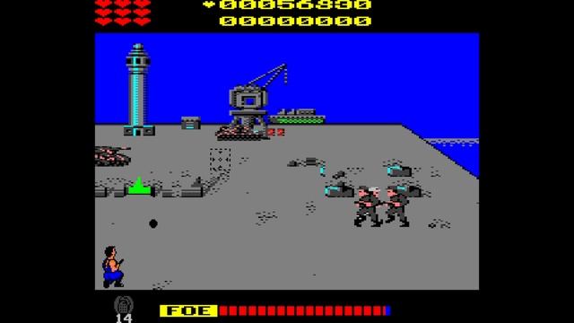 🎯 Cabal на Commodore 64 — Легендарный шутер! Прохождение