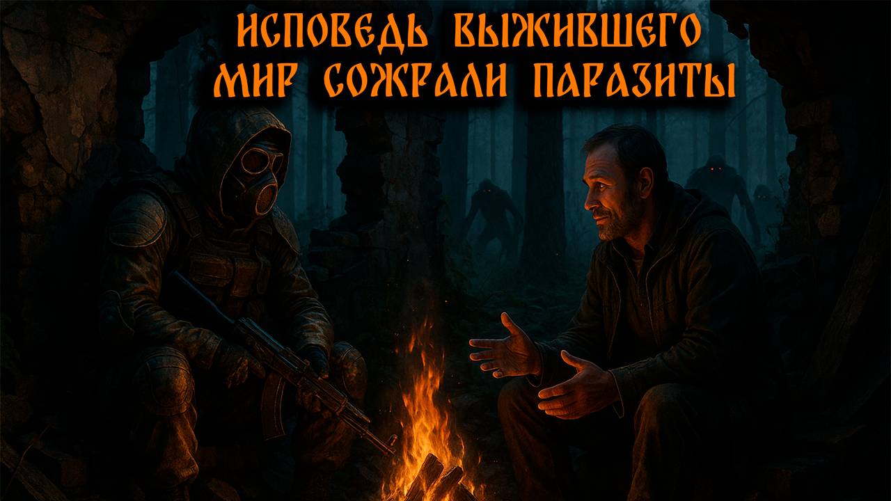 ИСПОВЕДЬ ВЫЖИВШЕГО. МИР СОЖРАЛИ ПАРАЗИТЫ! Страшные Истории На Ночь