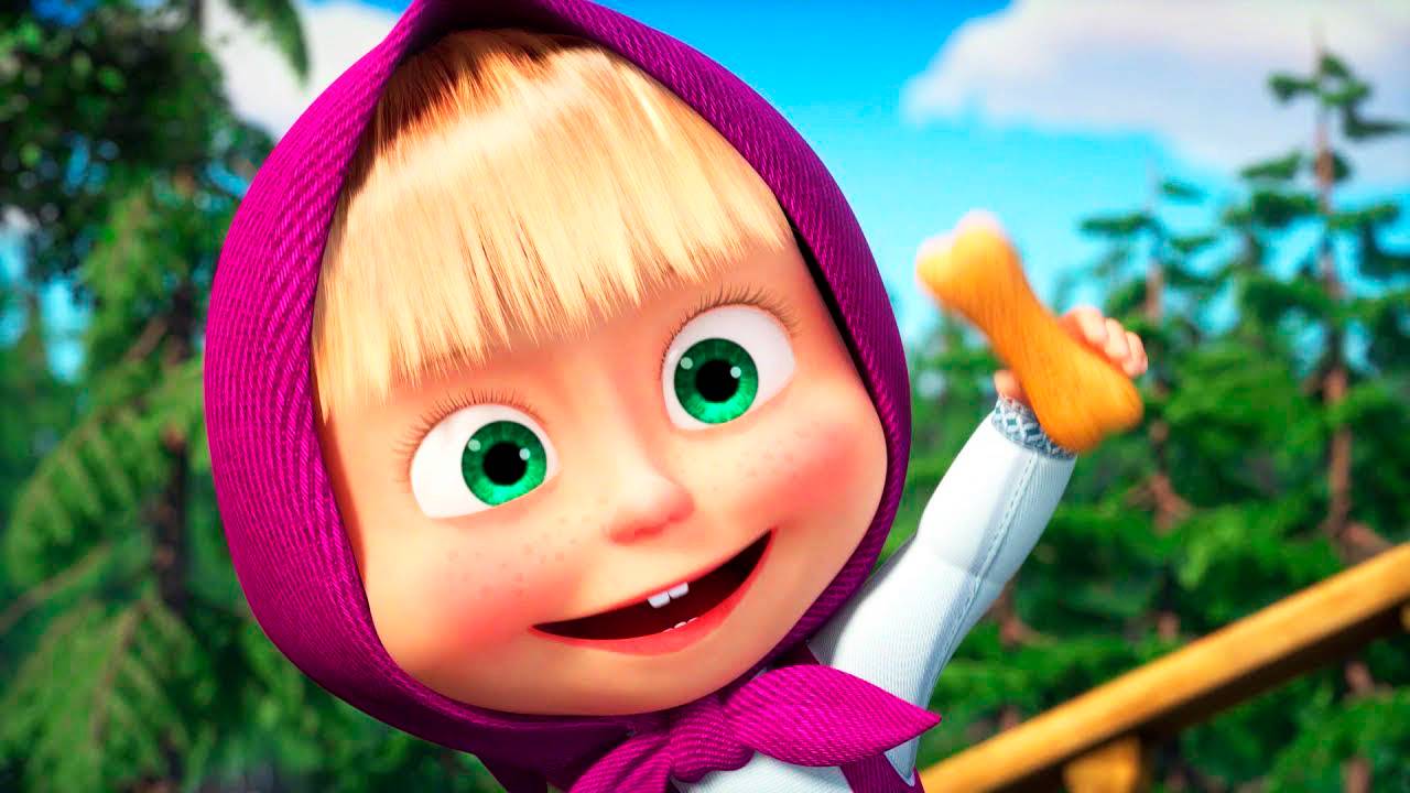 Машины сказки Храбрый портняжка - Мультик игра Маша и Медведь