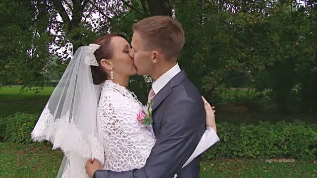 Молодожены Михаил и Ирина ~ свадьба свадебный танец под саксофон