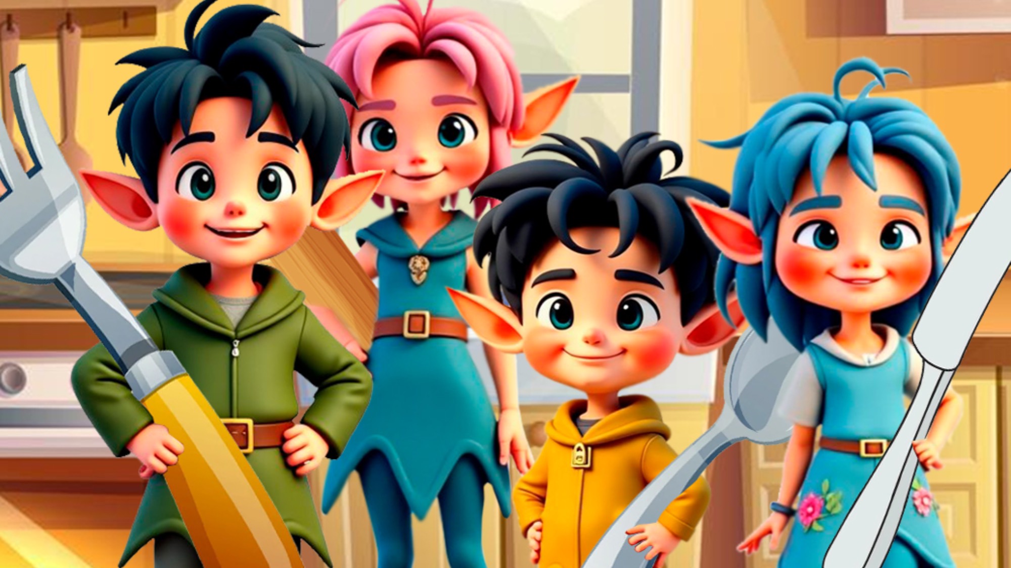 Что у нас на кухне? Анимация