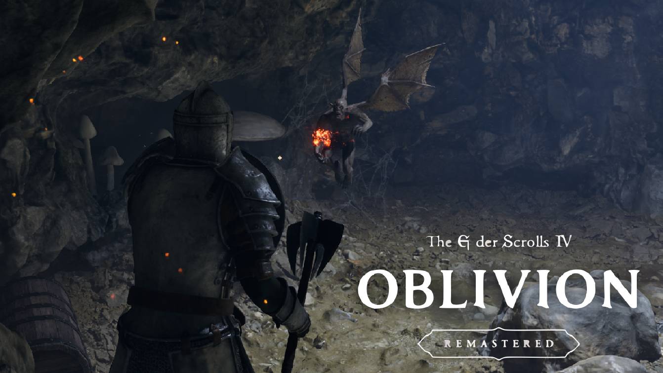 The Elder Scrolls 4 (IV) Oblivion Remastered (Подземелье с Бесами #5)
