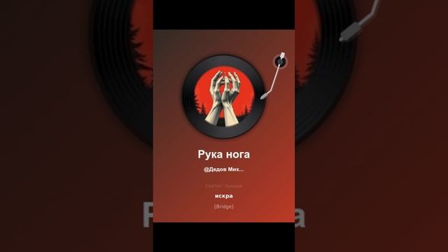 Рука нога