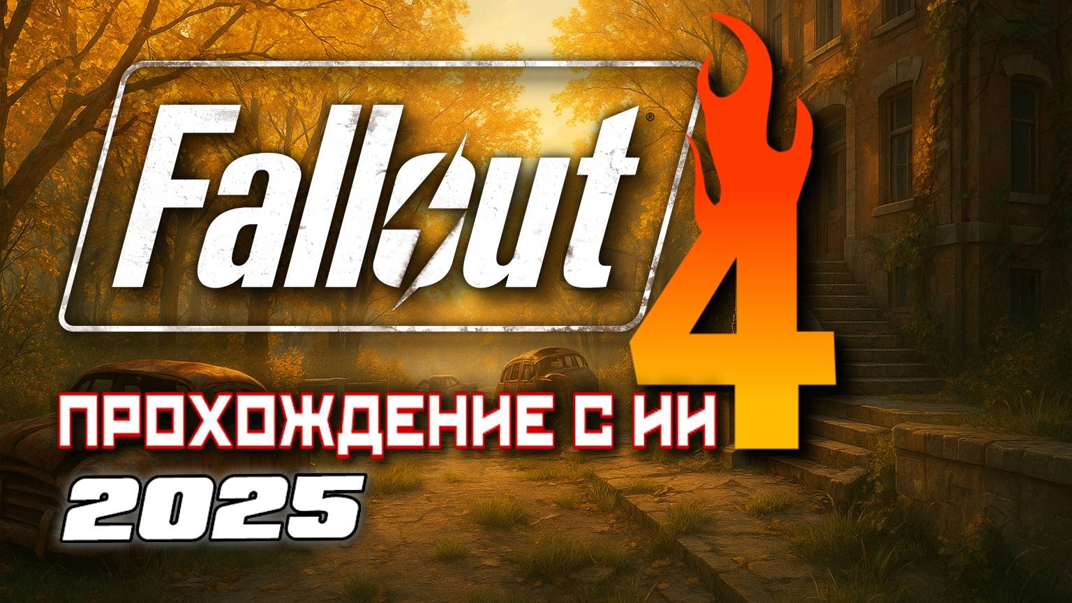 🔥 Fallout 4 Прохождение с Искусственным Интеллектом | Русская озвучка  Выживание Страж Смотрителя