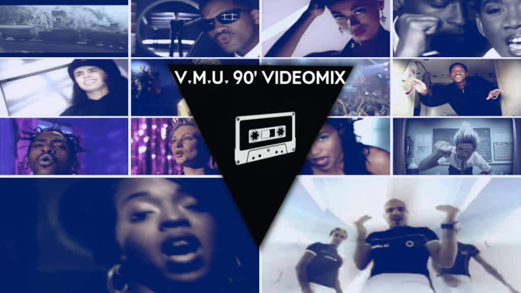 V.M.U. 90` Videomix vol.10 Европейские видео клипы 1990-2000. Микс. Eurorap, Pop