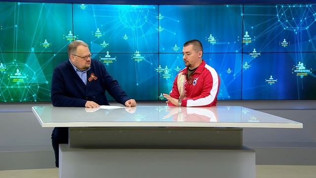 В программе «А что у вас?»  главный судья Центра тестирования ГТО в Ноябрьске Валентин Горобец