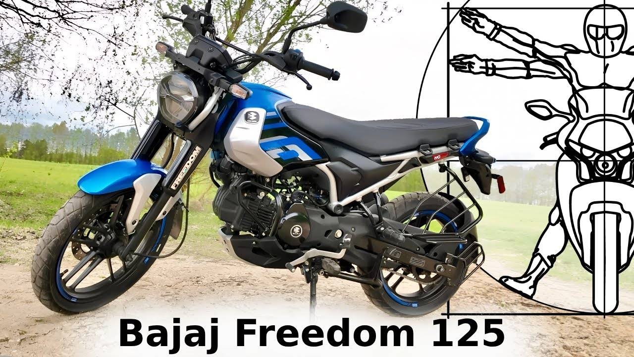Bajaj Freedom 125 с ГБО: Первый серийный мотоцикл, работающий на МЕТАНЕ