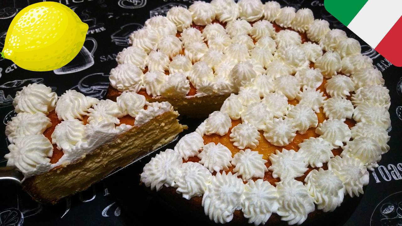 ВКУСНЫЙ ТОРТ С РИКОТТОЙ И ЛИМОНОМ / Нежный итальянский десерт