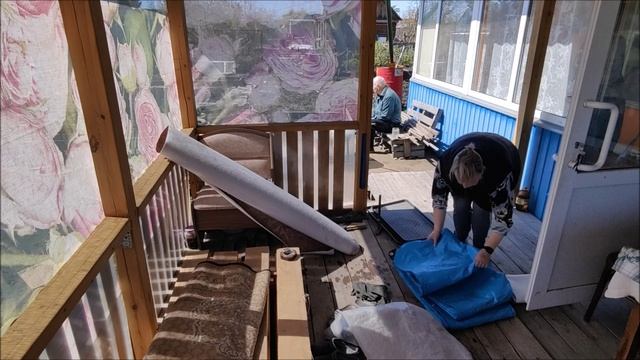 Уборка на даче завершена // Вечерняя прогулка