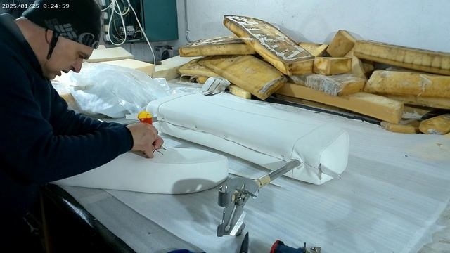 Спинка дивана Часть 2 Финишная сборка