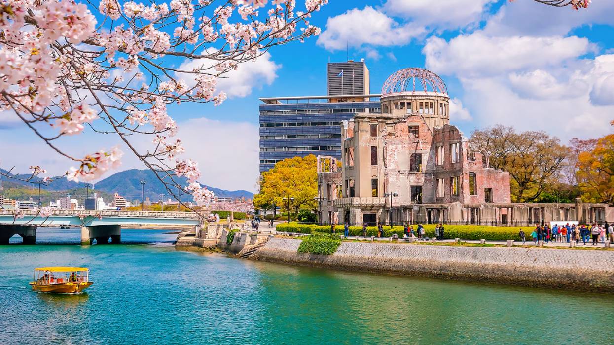 Хиросима. Япония. (Hiroshima walking)