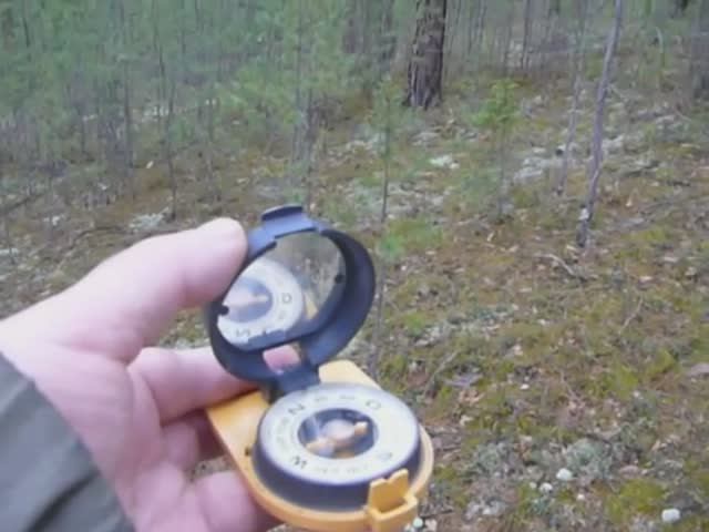 Передвижение по лесу. Пример использования компаса 2