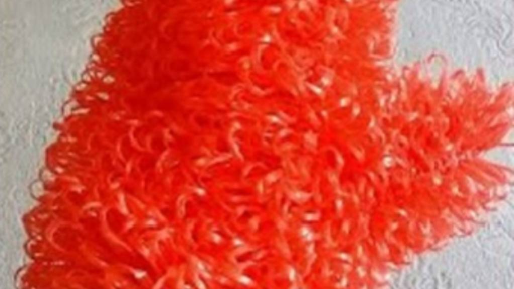 Вяжем мочалку на руку "Варежку" своими руками. Часть 2