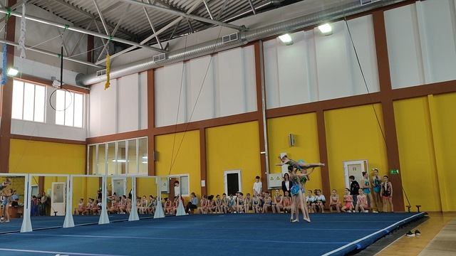 ТР 1 юношеский, Клокова - Грибова - Гамова, МАУДО ДТДиМ, Комбинированное упражнение