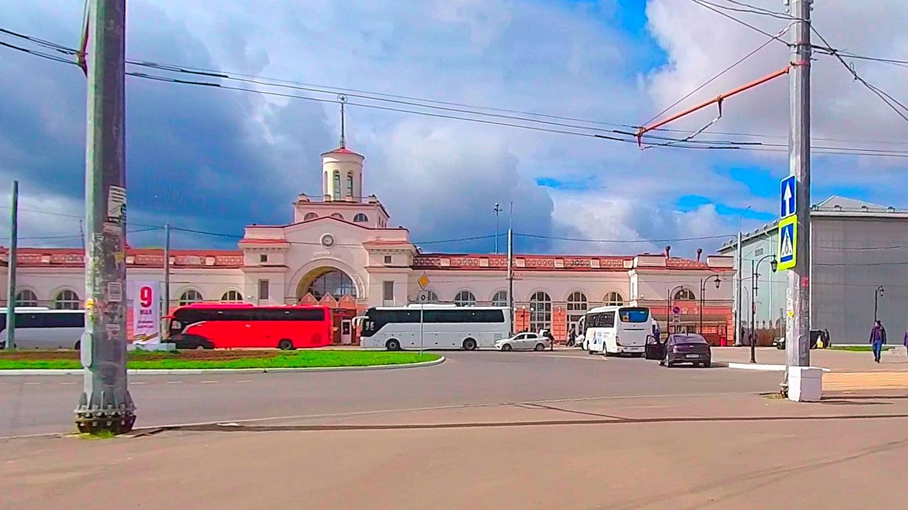 Вокзал 1 мая в Йошкар-Ола май 2025