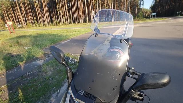 Тест  Доп.. Ветровика.. Скутер ХОРС56