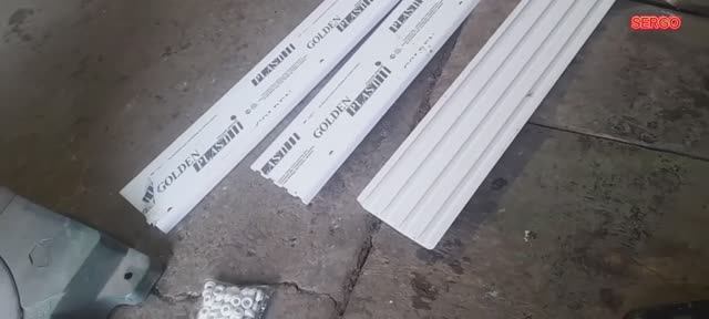 Установка нащельника на пвх дверь