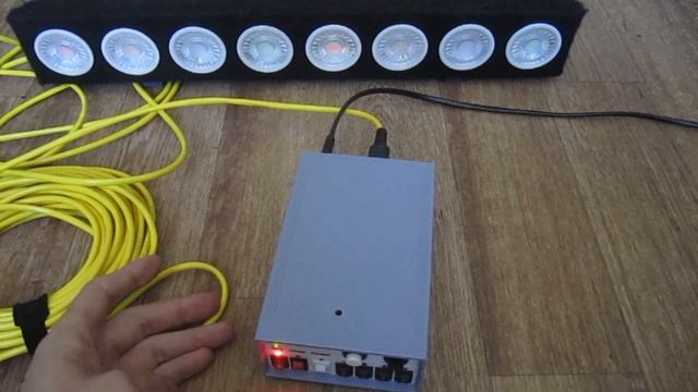 Собрал себе новую светодинамическую установку