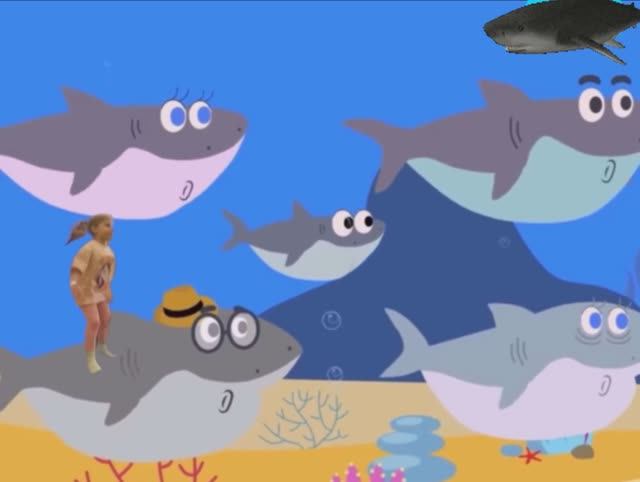 #🦈 АкУлЕнОк тУ РУ ру РУ# Ева и Кролик