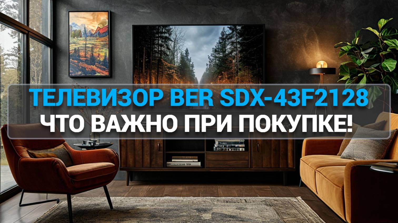 КАК ВЫБРАТЬ ТЕЛЕВИЗОР? 📺 ОБЗОР SBER SDX-43F2128 И СОВЕТЫ ПО ПОКУПКЕ! 💡