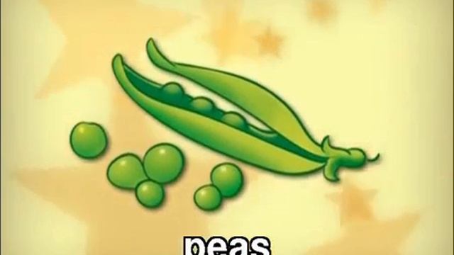 Слова Fruits and vegetables