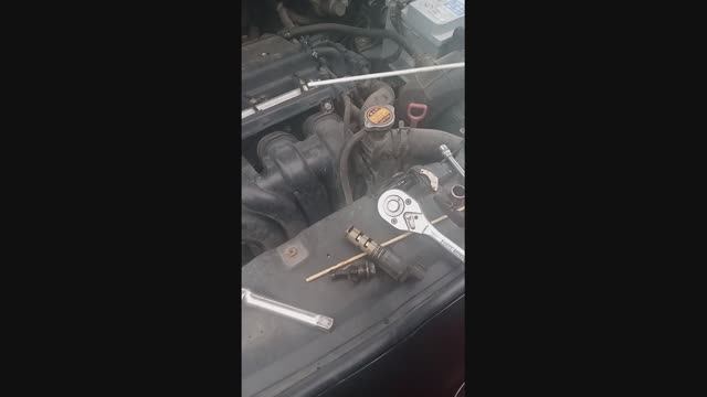 Если плавают обороты двигателя солярис. лечим.