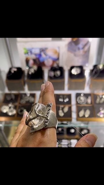 Серебряный перстень "Хранитель Времени"