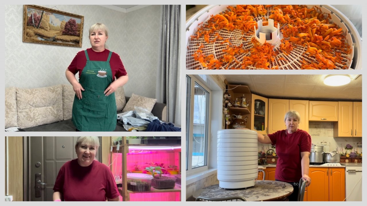 ХОЛОД/ ЗЕМЛЯНАЯ БУРЯ🌪️Забрала ПОСЫЛКУ, а МУЖА НЕТ😅. Начинаю СУШКУ ОВОЩЕЙ🥕