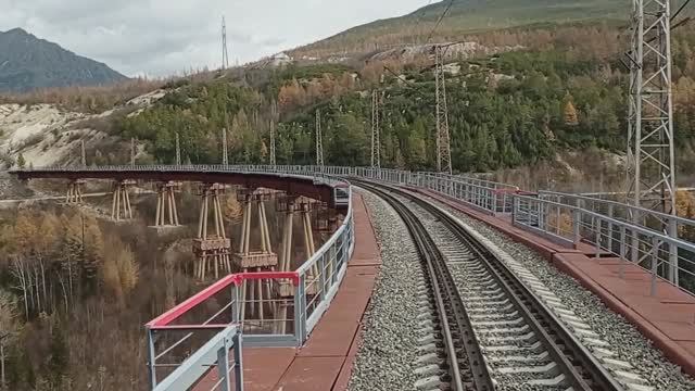 БАМ. Обход Северомуйского тоннеля, 2 серия. Спуск вниз