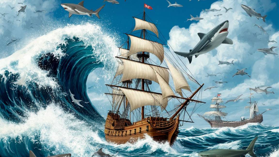 Нам нужны ТАКИЕ КОРАБЛИ на море, потому что они нас охраняют.