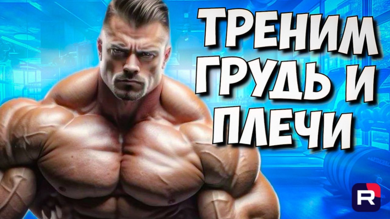 ТОПовая тренировка груди и плеч | Как накачать грудь | Как накачать плечи