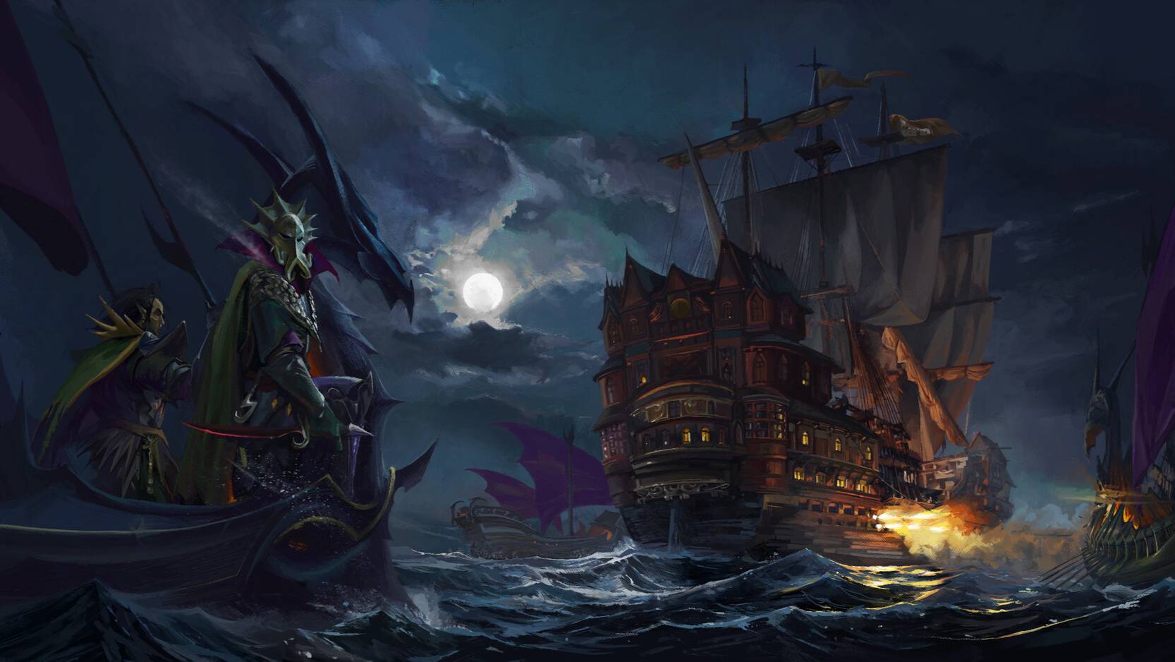 Total War: Warhammer III ( SFO- Scorched Earth ) 2# Локхир Жестокосердный (Темные Эльфы) лег +10