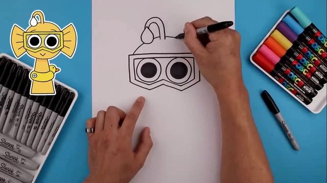 Как рисовать Бейли Спрунки. Пошаговый урок рисования для начинающих