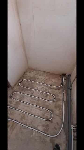 Ремонт санузла 4 м.кв. во вторичке. Теплый пол. Канализация. Водопровод. Ремонт. Калининград.