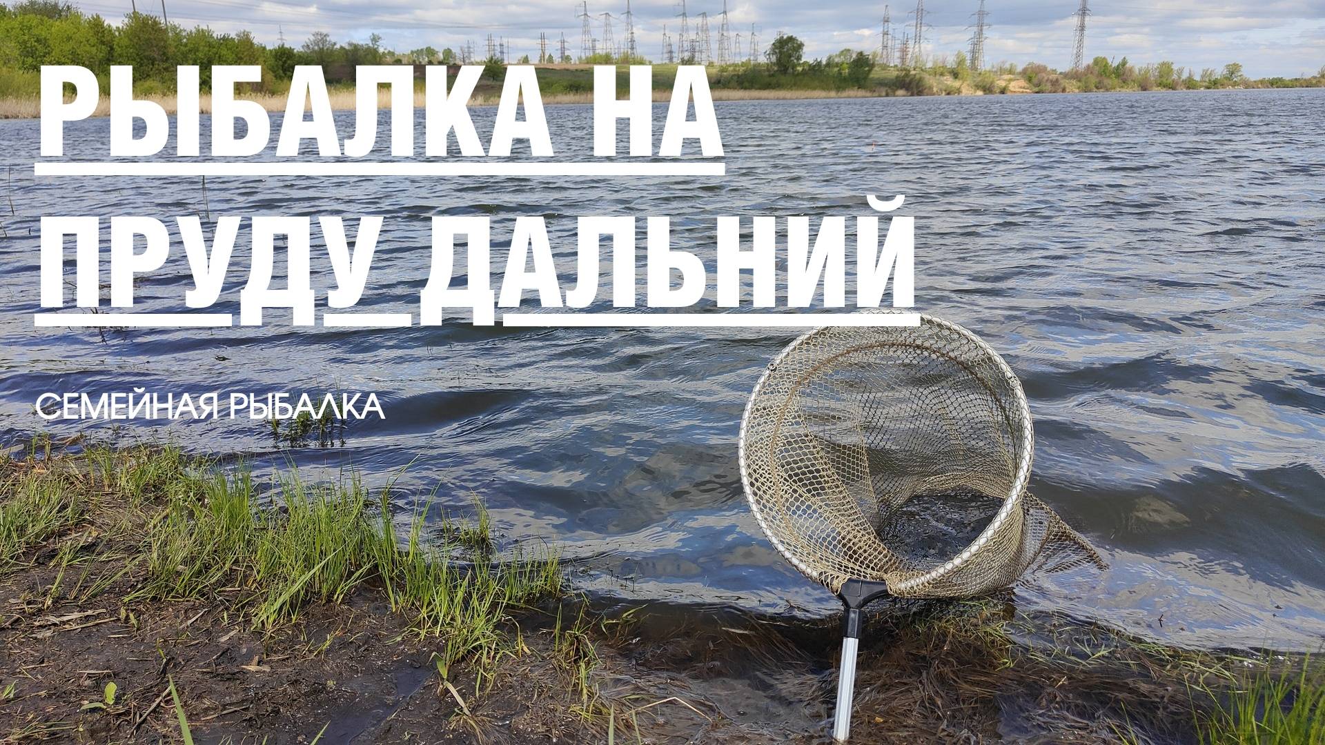 МАЙСКИЕ ПРИКЛЮЧЕНИЯ: СЕМЕЙНАЯ РЫБАЛКА НА ПРУДУ ДАЛЬНИЙ