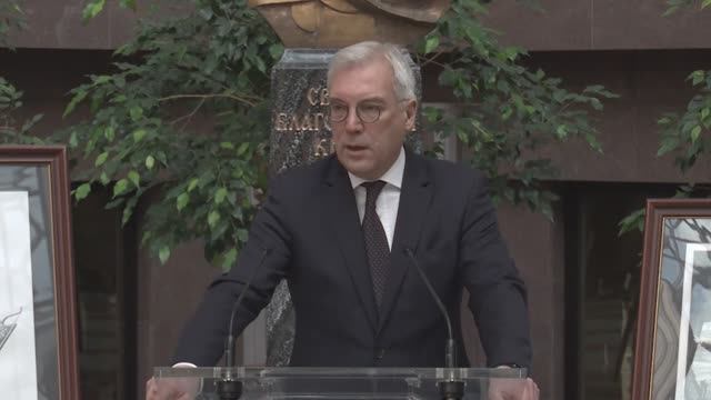 Выступление А.Грушко на открытии фотовыставки «Страницы военной истории. Общая память»